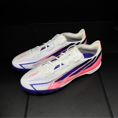 Giày Đá Bóng adidas F50 Hyperfast Pro TF KJ6092 – Trắng/Hồng/Tím