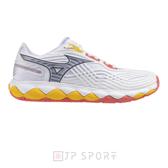 Giày Pickleball Mizuno Wave Enforce Tour 2 AC Trắng/Vàng