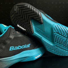 Giày Pickleball Nam Babolat SFX 4 All Court Đen/Xanh Nhạt