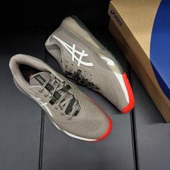 Giày Pickleball Nam ASICS GEL-RESOLUTION X Greige/Soft Oat 1041A481-200