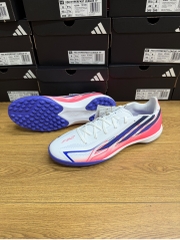 Giày Đá Bóng adidas F50 Hyperfast League TF - Trắng/Xanh/Đỏ - KJ3434