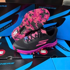 Giày Pickleball Nam Skechers Viper Court Pro Black/Pink 246069-BKHP