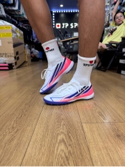 Giày Đá Bóng adidas F50 Hyperfast League TF - Trắng/Xanh/Đỏ - KJ3434