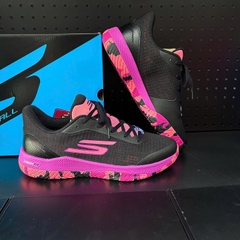 Giày Pickleball Nam Skechers Viper Court Pro Black/Pink 246069-BKHP