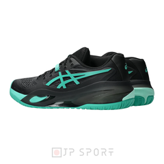 Giày Pickleball Gel-Resolution X - 1041A481.003 - Black / Aurora Green