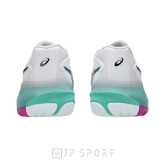 Giày Tennis/Pickleball Asics Gel-Resolution X White/Aurora Green - 1041A481.103