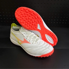 Giày Đá Bóng Mizuno Morelia Neo 5 Beta Pro TF Trắng/Cam/Vàng – P1GD269454