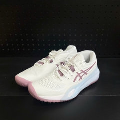 Giày Pickleball ASICS GEL-RESOLUTION X Nữ – Trắng/Hồng Tím Nhạt – 1042A279-107