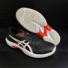 Giày Pickleball ASICS GAME FF Nam – Đen/Trắng/Đỏ – 1041A489-003