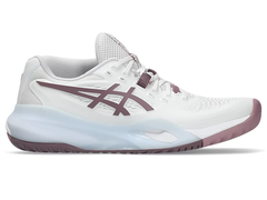 Giày Pickleball ASICS GEL-RESOLUTION X Nữ – Trắng/Hồng Tím Nhạt – 1042A279-107