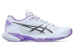 Giày Pickleball ASICS SOLUTION SPEED FF 4 NIGHT ENERGY Nữ – Xanh Tím/Bạc – 1042A313-400