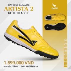 Giày Bóng Đá Artista 2 KL TF Classic vàng