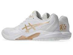 GIÀY ASICS GEL-DEDICATE 9 PICKLEBALL NỮ TRẮNG/VÀNG 1042A317-100