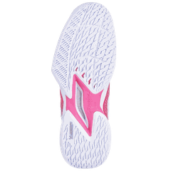 Giày Pickleball Nữ Babolat Jet Mach 4 Hồng Trắng