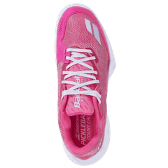 Giày Pickleball Nữ Babolat Jet Mach 4 Hồng Trắng