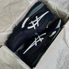 Giày Pickleball ASICS GEL-RESOLUTION X Nam – Navy/Trắng – 1041A481-403