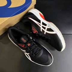 Giày Pickleball ASICS GAME FF Nam – Đen/Trắng/Đỏ – 1041A489-003