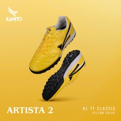 Giày Bóng Đá Artista 2 KL TF Classic vàng