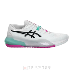 Giày Tennis/Pickleball Asics Gel-Resolution X White/Aurora Green - 1041A481.103
