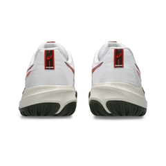 Giày Pickleball Nam ASICS GEL-CHALLENGER 15 White/Cherry Tomato - 1041A510-104