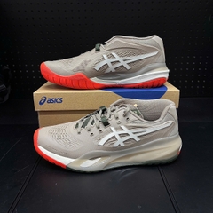Giày Pickleball Nam ASICS GEL-RESOLUTION X Greige/Soft Oat 1041A481-200