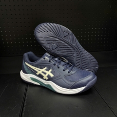 Giày Pickleball Nam ASICS GEL-DEDICATE 9 Midnight/Oatmeal 1041A543-400