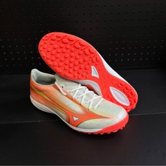 Giày Đá Bóng Mizuno Alpha 3 Elite AS TF Cam/Trắng – P1GD266254