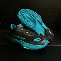 Giày Pickleball Nam Babolat SFX 4 All Court Đen/Xanh Nhạt