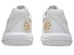 GIÀY ASICS GEL-DEDICATE 9 PICKLEBALL NỮ TRẮNG/VÀNG 1042A317-100