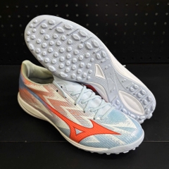 Giày Đá Bóng Mizuno Alpha 3 Elite AS TF Xanh/Cam – P1GD266222