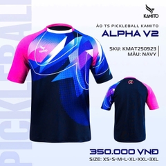 Áo TS Pickleball Kamito Alpha V2 KMAT250923 Navy