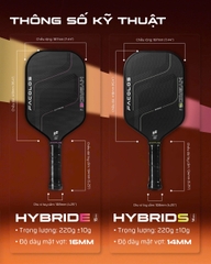 Vợt Pickleball Pro Series – Hybrid 2.0