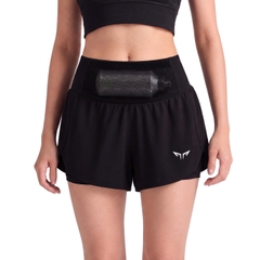 Quần Đai Belt Nữ 2 Trong 1 Wolf Performance W281, Quần Chạy Hiệu Suất Cao, Nhẹ, Thoáng
