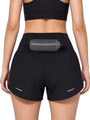 Quần Đai Belt Nữ 2 Trong 1 Wolf Performance W281, Quần Chạy Hiệu Suất Cao, Nhẹ, Thoáng