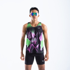 Áo Singlet Chạy Bộ Premium Wolf Active Fire Thermal W279, Chất Vải Cực Nhẹ, Kháng Khuẩn