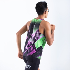 Áo Singlet Chạy Bộ Premium Wolf Active Fire Thermal W279, Chất Vải Cực Nhẹ, Kháng Khuẩn