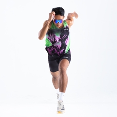 Áo Singlet Chạy Bộ Premium Wolf Active Fire Thermal W279, Chất Vải Cực Nhẹ, Kháng Khuẩn