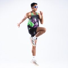 Áo Singlet Chạy Bộ Premium Wolf Active Fire Thermal W279, Chất Vải Cực Nhẹ, Kháng Khuẩn