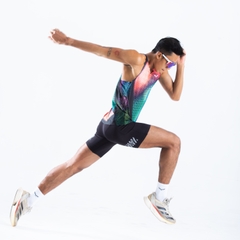Áo Singlet Chạy Bộ Nam Premium Wolf Active Luminary W276, Công nghệ Seamless & Flatlock