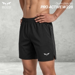 Quần Thể Thao Wolf Active Pro Active W228, Quần Chạy Bộ, Tập Gym, Pickleball Nhẹ, Thoáng Mát