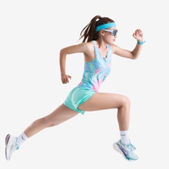 Áo Singlet Chạy Bộ Nữ Premium Wolf Active Outbreak W04, Công Nghệ Seamless & Flatlock, Nhanh Khô