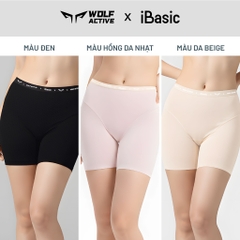 Quần Lót Nữ Thể Thao Không Đường May Wolf Active x iBasic PANW196  Phom Boxer Free Cut