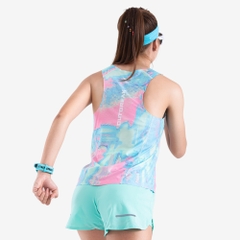 Áo Singlet Chạy Bộ Nữ Premium Wolf Active Outbreak W04, Công Nghệ Seamless & Flatlock, Nhanh Khô