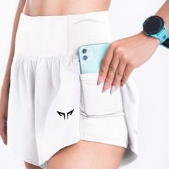 Quần 2 Lớp Chạy Bộ Nữ Wolf Fly 270, Quần Chạy Siêu Nhẹ, Xẻ Tà Thoải Mái Bứt Tốc