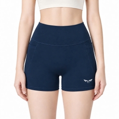 Quần Short Chạy Bộ Nữ, Tập Gym Có Túi Wolf Active Flex V1 180 , Chất Vải Mềm Mịn, Co Giãn 4 Chiều