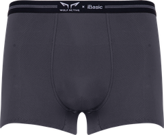 Quần Lót Nam Thể Thao Wolf Active x iBasic PANM156 Airy Thoáng Khí Phom Trunk Không Đường May