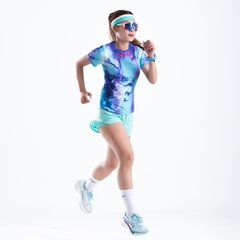 Áo Thun Chạy Bộ Nữ Wolf Active Light Fern W263, Chất Vải Wolf Active Mỏng Nhẹ, Tôn Dáng, Mát Mẻ