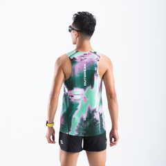 Áo Singlet Chạy Bộ Premium Wolf Active Outbreak W274, Siêu Nhẹ, Tối Ưu Chuyển Động