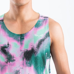 Áo Singlet Chạy Bộ Premium Wolf Active Outbreak W274, Siêu Nhẹ, Tối Ưu Chuyển Động