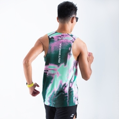 Áo Singlet Chạy Bộ Premium Wolf Active Outbreak W274, Siêu Nhẹ, Tối Ưu Chuyển Động